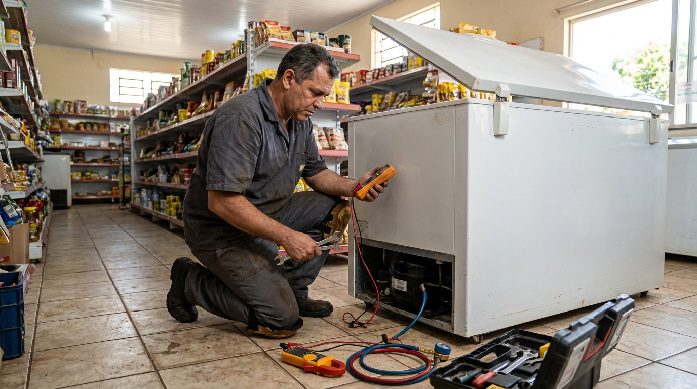Manutenção em Motor Ventilador em Franca‑SP